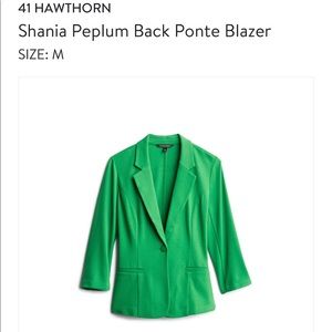 Stitchfix Peplum Back Knit Blazer